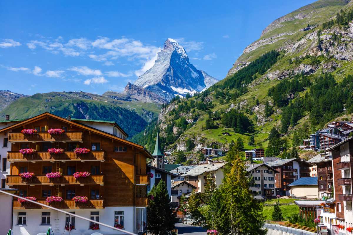 Breathing in the Crisp Mountain Air of Zermatt, Switzerland